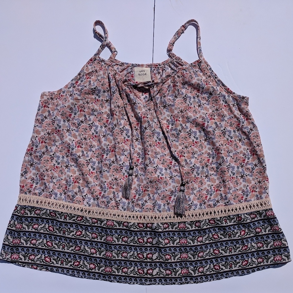 Knox Rose Floral Boho Top